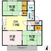 セジュールえびす A棟の間取り画像