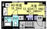ザ・レジデンシャル蔵前の間取り画像