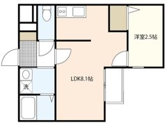 月光南観音参番館の間取り画像