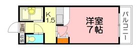 エステートベネフィット桑原の間取り画像