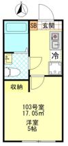 フィーカ板橋の間取り画像