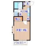 みのりハイツの間取り画像