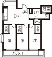 プロクシーフレンズ八事の間取り画像