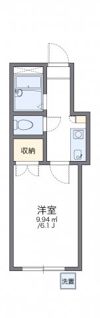 レオパレス水前寺西PART4Aの間取り画像