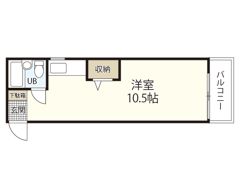 東雲コーポの間取り画像