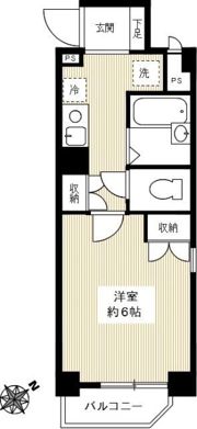 カスティージョ西荻の間取り画像
