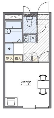 レオパレス京山マスカットⅡの間取り画像