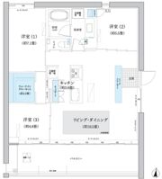 ガーデニエール砧 WESTの間取り画像