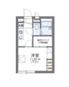 レオパレスルリームⅡの間取り画像