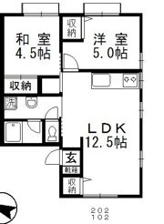 グリーンウッドの間取り画像