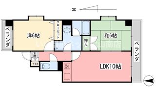 ロイヤルコート松山の間取り画像