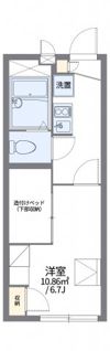 レオパレスリリーの間取り画像