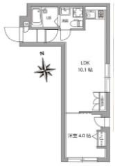 ジェムストーン南品川の間取り画像