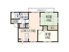 クレールまさもとBの間取り画像