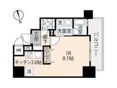 ラルステージ十日市の間取り画像
