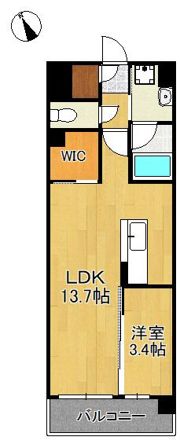 ウイングス西本町の間取り画像