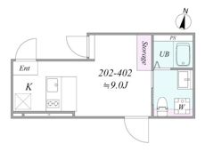 trias ogikuboの間取り画像