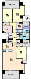 グランコート常三島の間取り画像