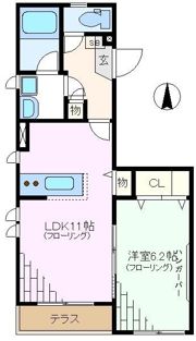 Green Hillの間取り画像