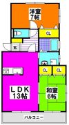 ワコーハイツの間取り画像