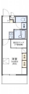 レオパレスカサ エスペランサの間取り画像