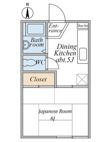 K・Yコーポの間取り画像