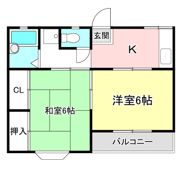 マインフラッツの間取り画像
