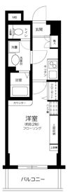 エスコート芝浦EASTの間取り画像