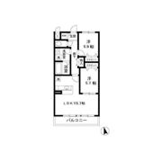 green park okadaの間取り画像