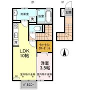 グランデ上冨居の間取り画像