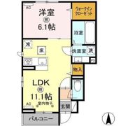 Liberte国立の間取り画像