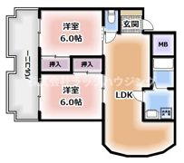 サンハイツⅡの間取り画像