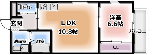 コンフォルタ星田の間取り画像