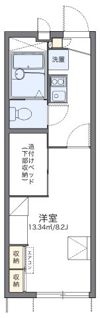 レオパレスエクレール Ⅱの間取り画像