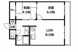 フェニックス山手の間取り画像