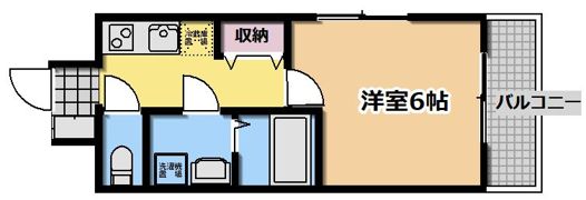 クレアート北大阪レヴァンテの間取り画像