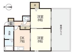 エクレールの間取り画像