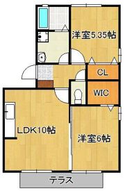 ノートルアージュブランの間取り画像