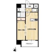 MAISON PREMIER UMEDA NORTHの間取り画像