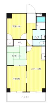 第3林ビルの間取り画像