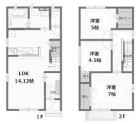 カメリアコート早島Ⅲの間取り画像