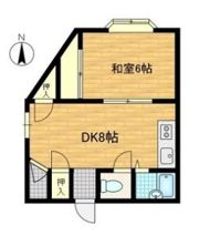 デナリハイツ清水の間取り画像
