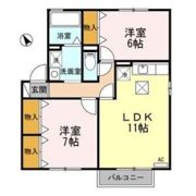プレミール Aの間取り画像