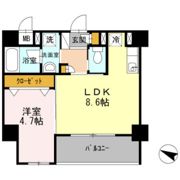 ドルチェ広島駅北口の間取り画像