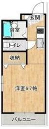 元浜グリーンホームズの間取り画像