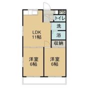 コーポパルの間取り画像