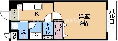 メゾン・ド・ベルーフの間取り画像