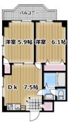 ヨーク吉祥寺の間取り画像