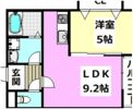 HARU吹 田FRONTの間取り画像