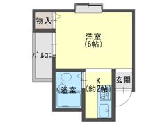 三匹のKOBUTAの間取り画像